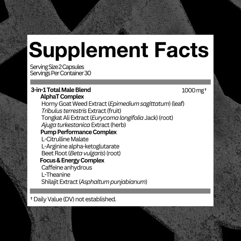 Total Alpha Blend - 3-in-1 Nitric Oxide Booster