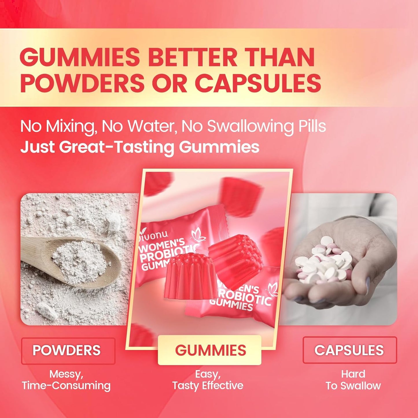 women's probiotic gummies