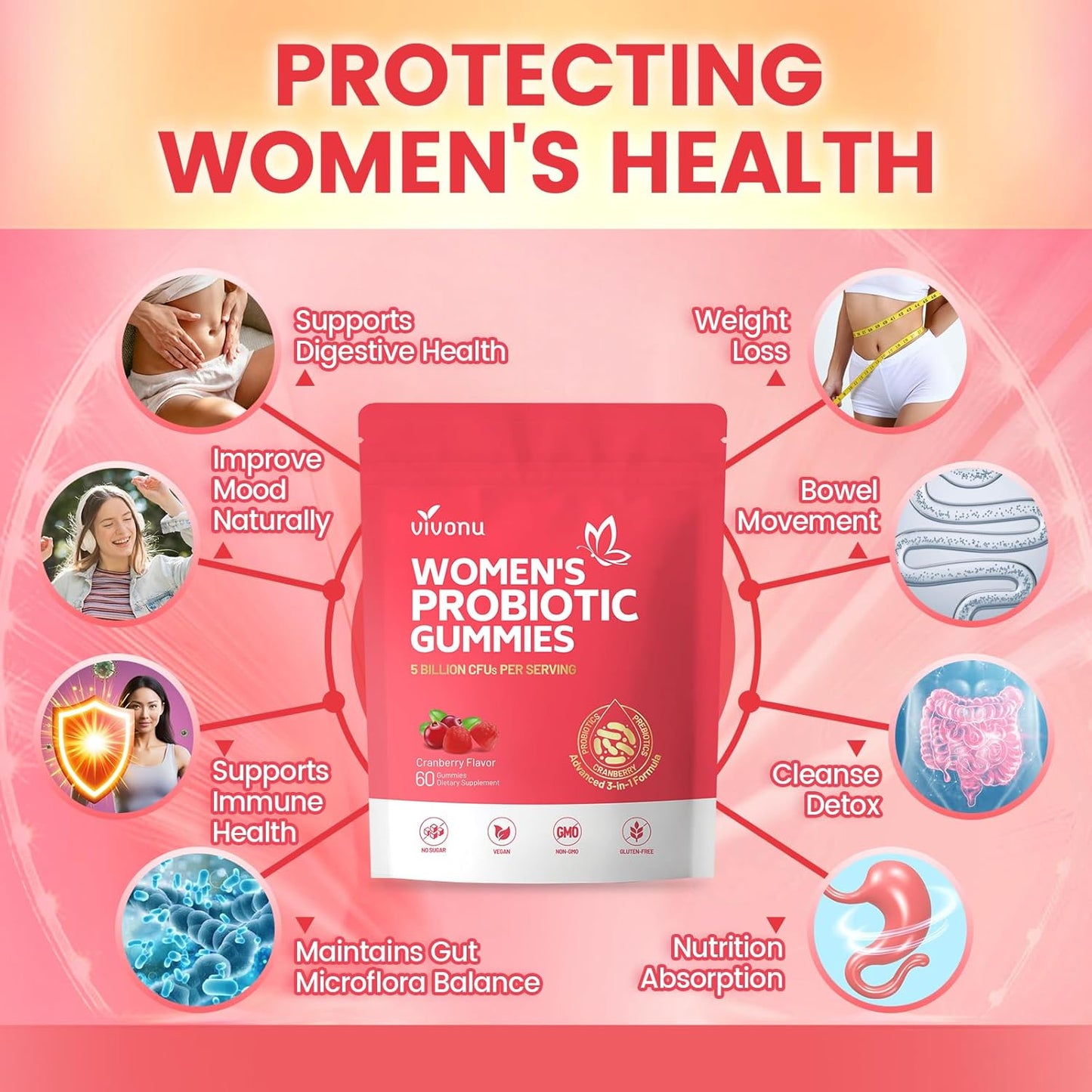 women's probiotic gummies