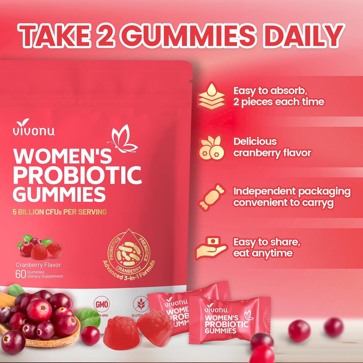 women's probiotic gummies