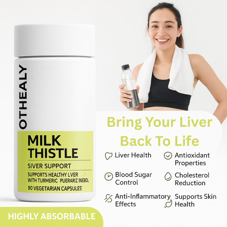 Milk Thistle Liver Detox & Colon Cleanse
