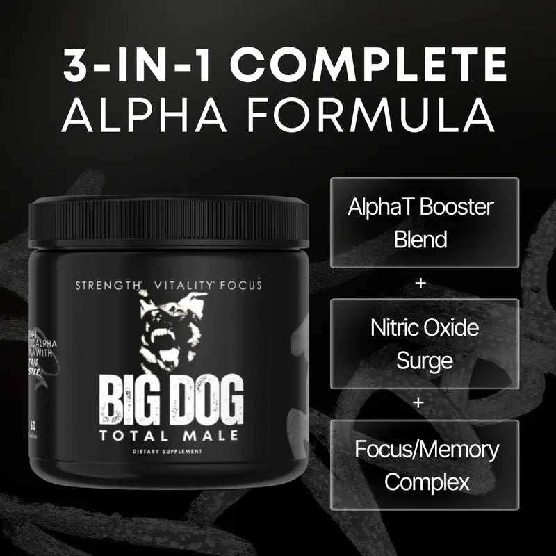 Total Alpha Blend - 3-in-1 Nitric Oxide Booster